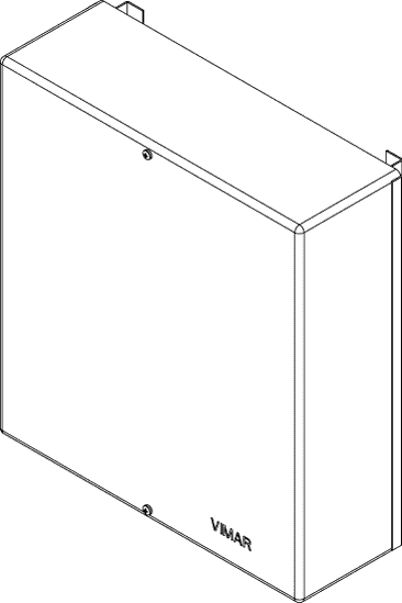 By-alarm centr. controllo 24 zone Vimar