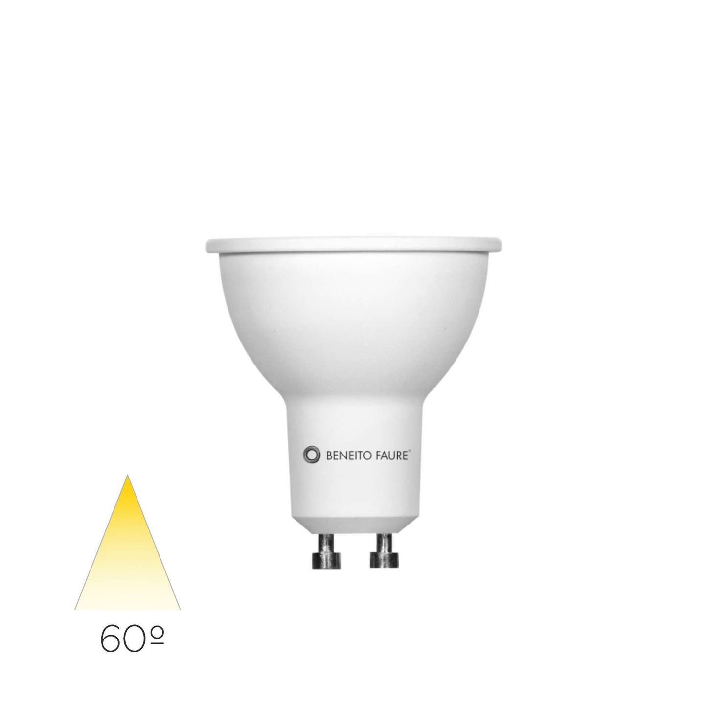 Lampada led gu10 8w - 4000k