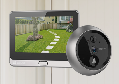 Spioncino digitale Ezviz DP2 2k smart wi-fi 4,3"