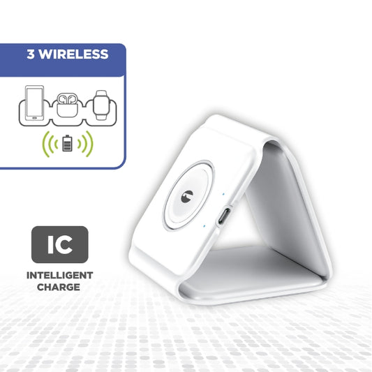 Stazione di ricarica wireless3 in 1