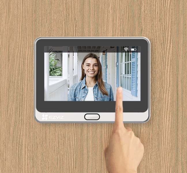 Spioncino digitale Ezviz DP2 2k smart wi-fi 4,3"