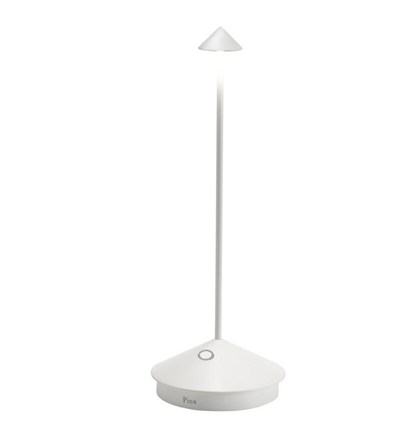 Pina  Zafferano lampada da tavolo ricaricabile